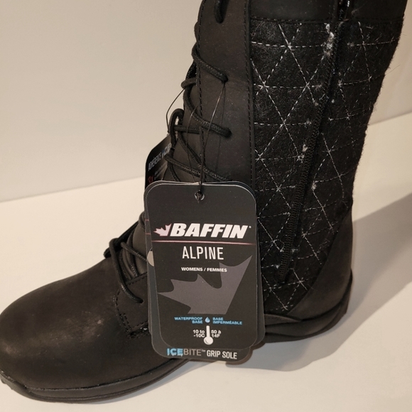 NWT Women's Alpine boots, size US 10, EUR 40, black - Picture 3 of 8